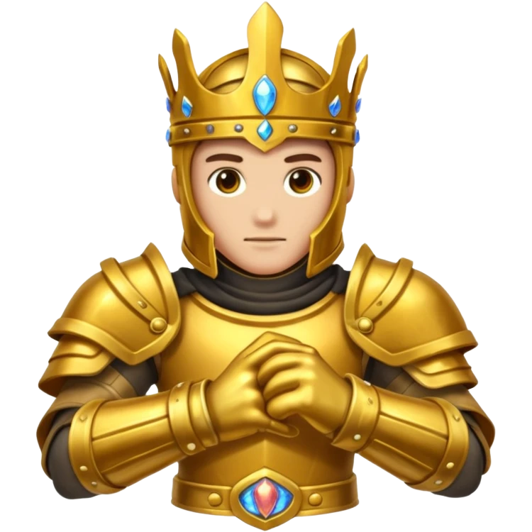 Forge Prince – brass gauntlet + molten belt, Golden Princes. emoji