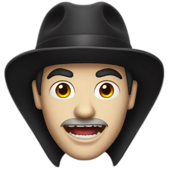 Dracula character  emoji