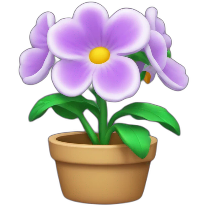 pot de fleur de mario emoji