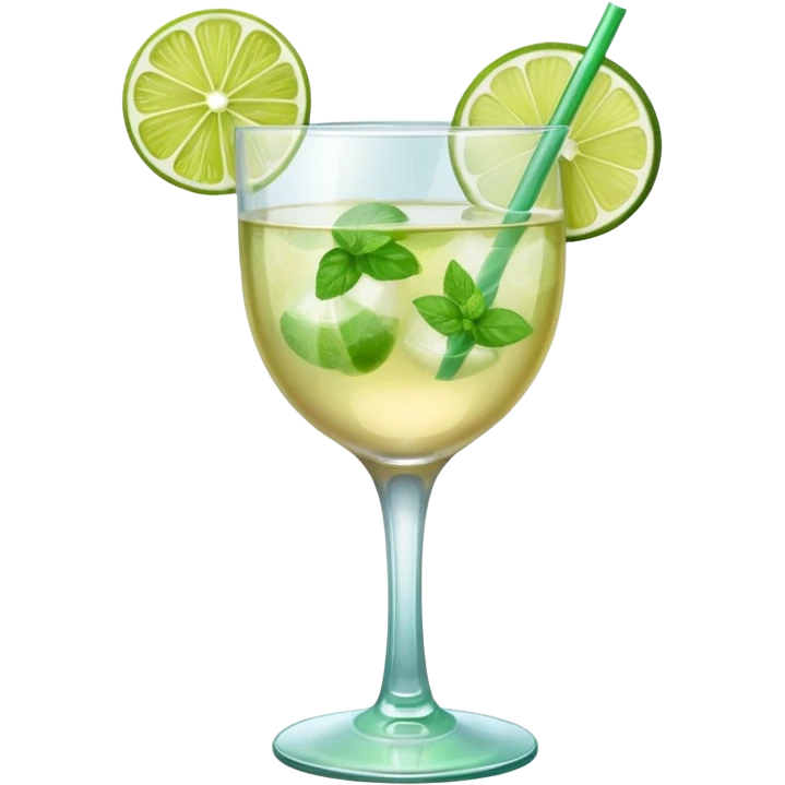 the hugo drink in the same glass as wine or aperol spritz emoji