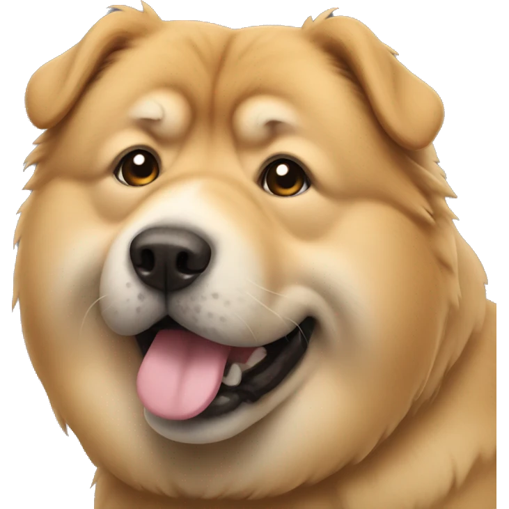 Chow dog emoji