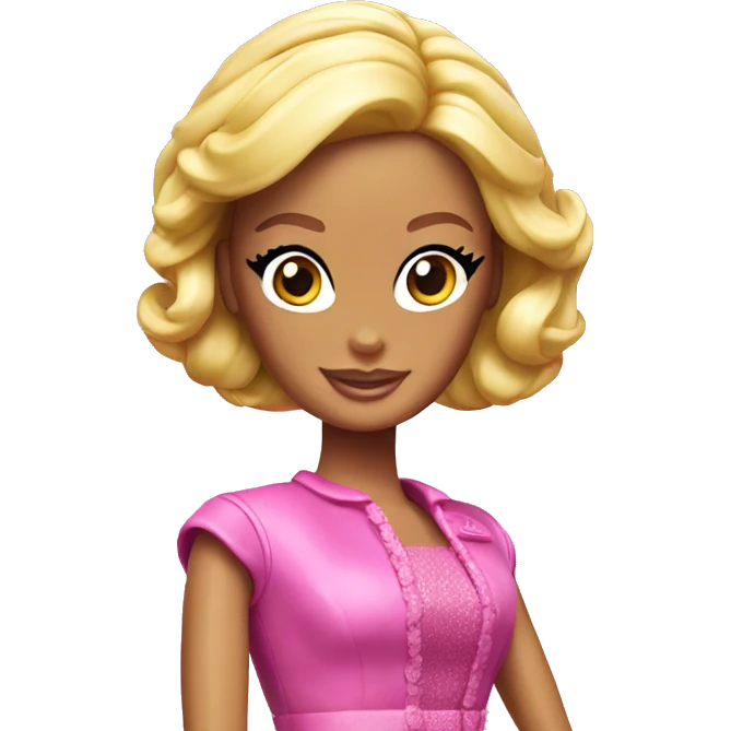 Barbie cake emoji