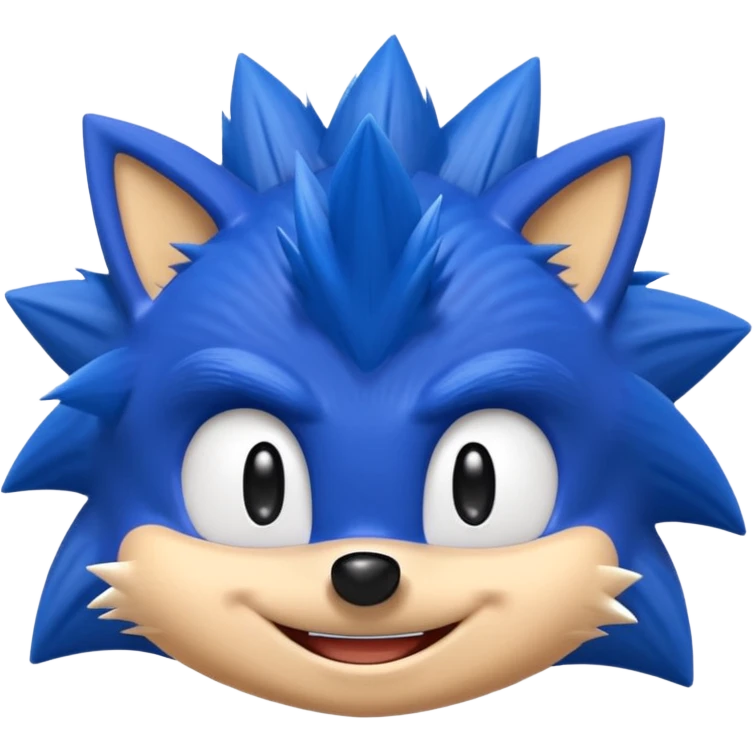 Sonic the hedgehog emoji emoji