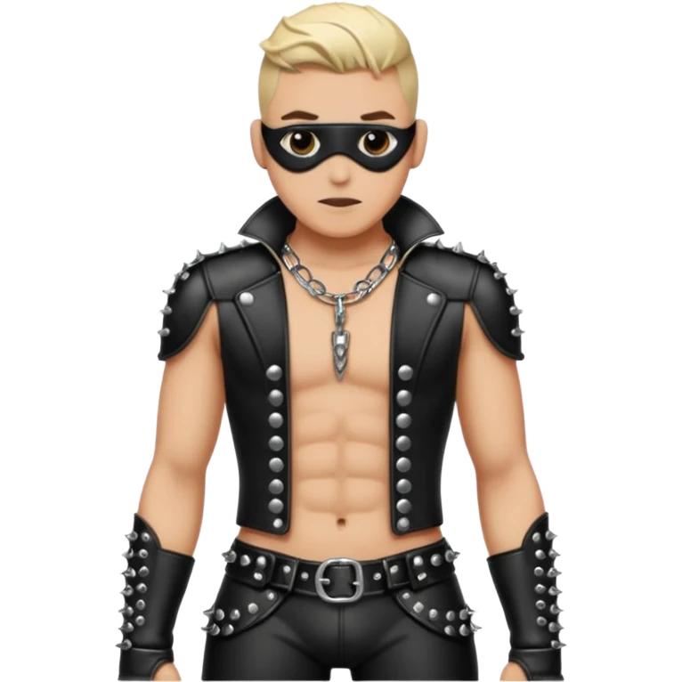 gay BDSM clothing, only the clothing is required, excluding the head. emoji