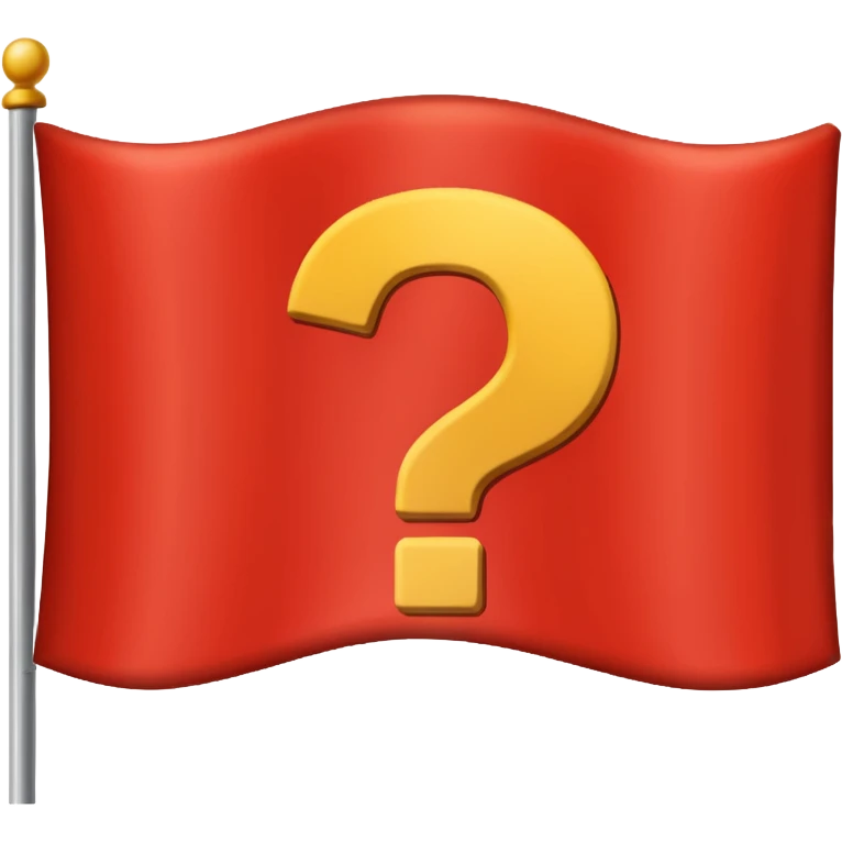 🏳️❓ emoji