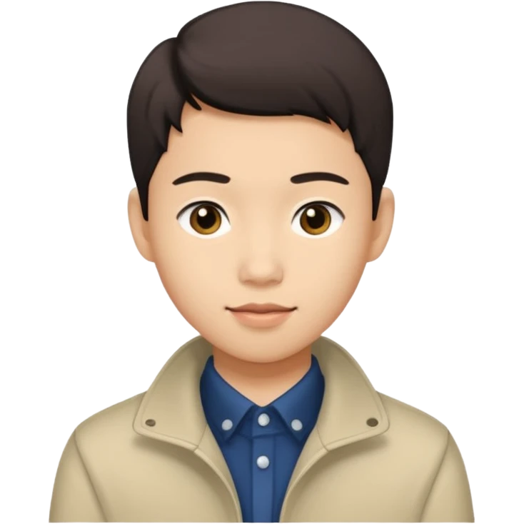 archetype for a young adult: Asian individual age 18-22yr. Freed up from financial pressures, focus on lifestyle and aesthetics and freely acknowledge they are still transitioning into adulthood 

 emoji