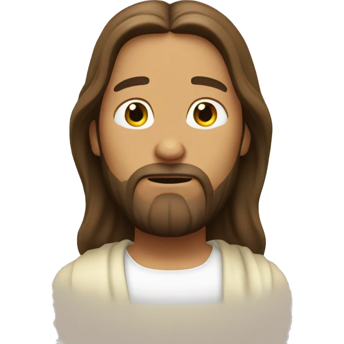 jesus christ pray emoji