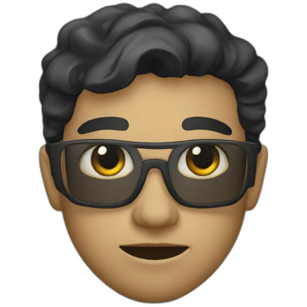clin doeil noir emoji