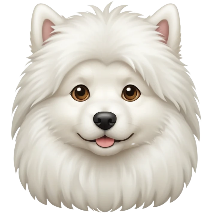 White dog emoji