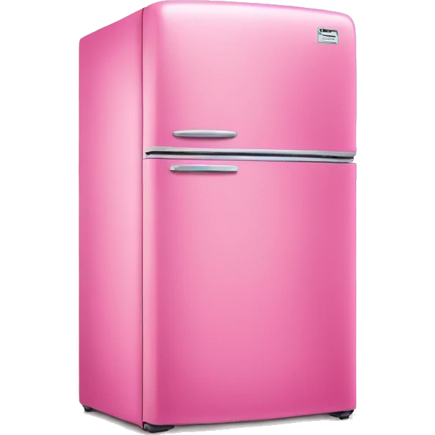 Fridge that’s pink emoji