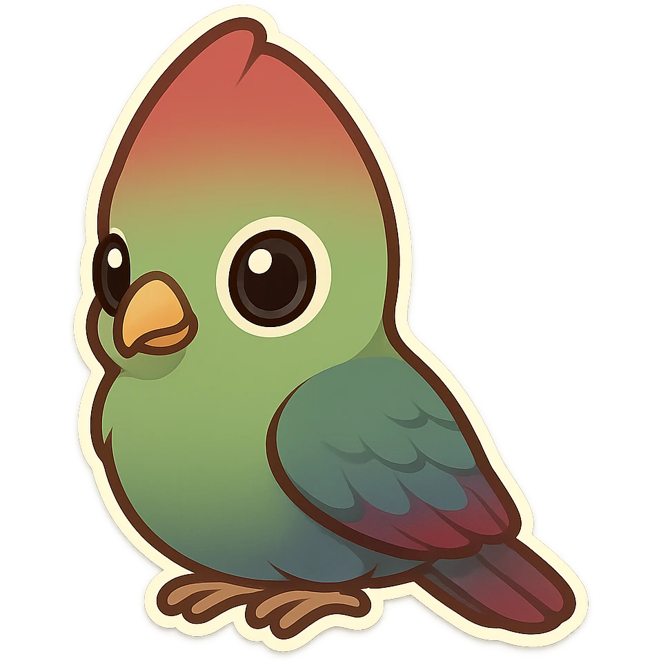 red-crested turaco emoji
