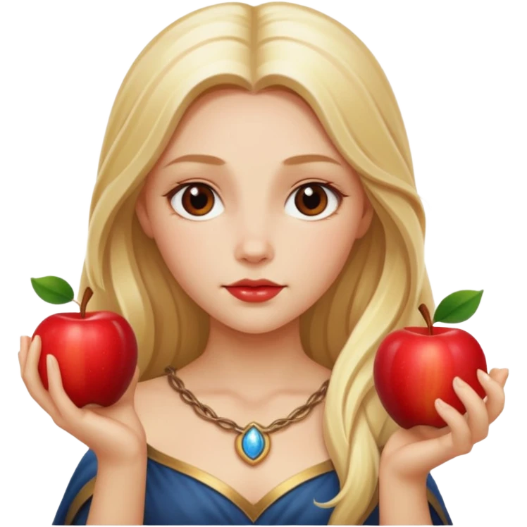Norse goddess Idun, with apples emoji