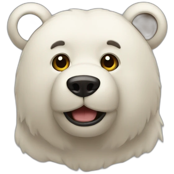 Ours en colère emoji