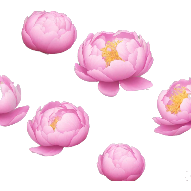 Peonies  emoji