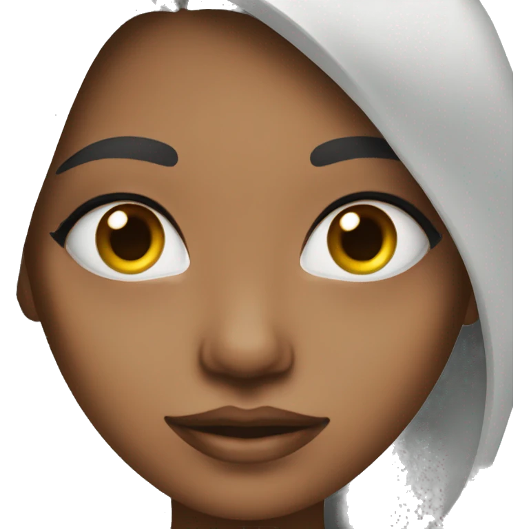 Long lashes girl emoji