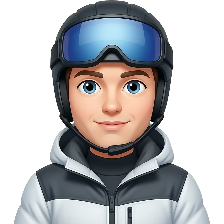 Wearing Ski Clothes emoji