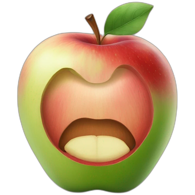 rene magritte apple emoji