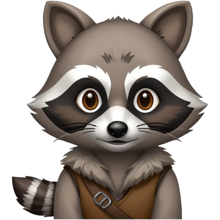 Raton laveur basé sur Runescape old school qui dit nice en mode BD emoji