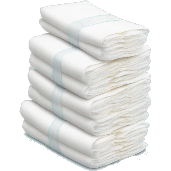 stack of baby diapers emoji