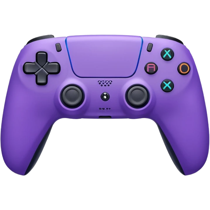 purple ps5 controller emoji