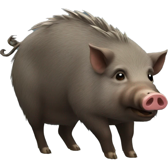 Wild boar emoji