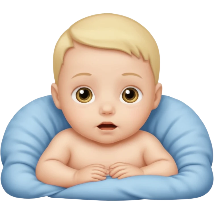 Baby wide awake emoji