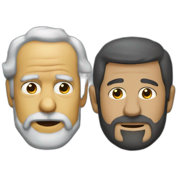A Homer and Luis Inacio Lula da Silva mix emoji