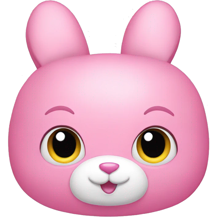 pink bunny emoji