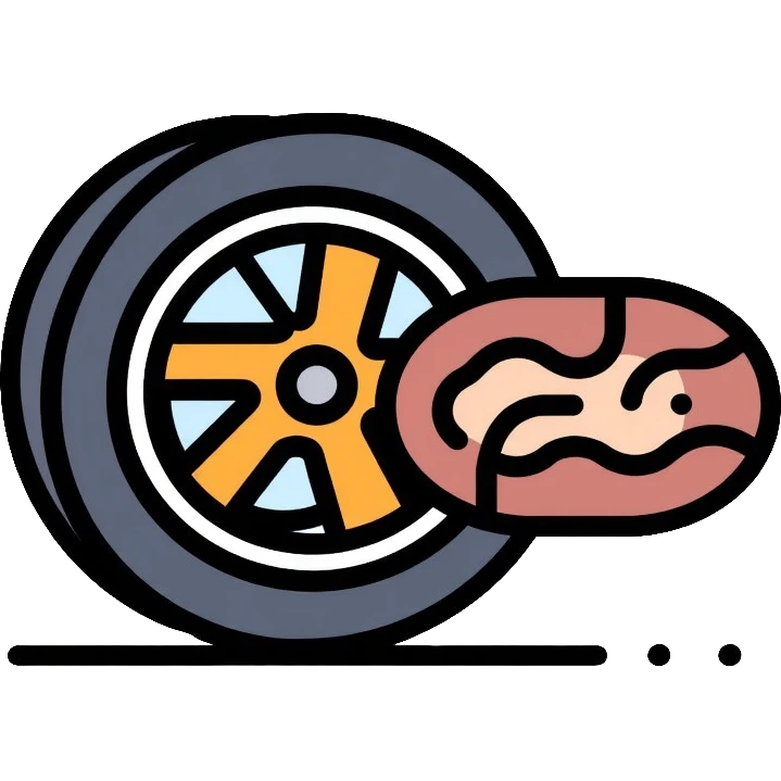 car tire icon emoji
