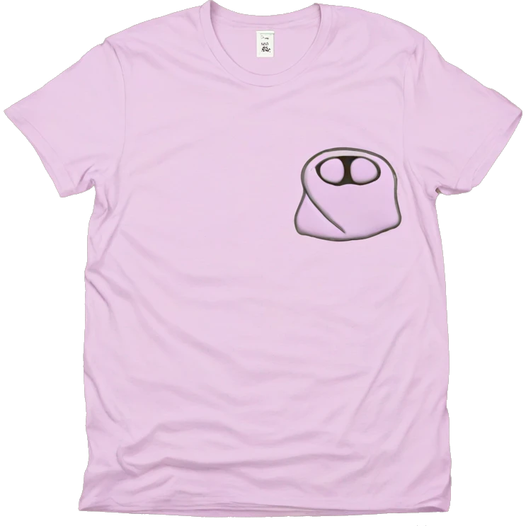 blue tshirt on table emoji