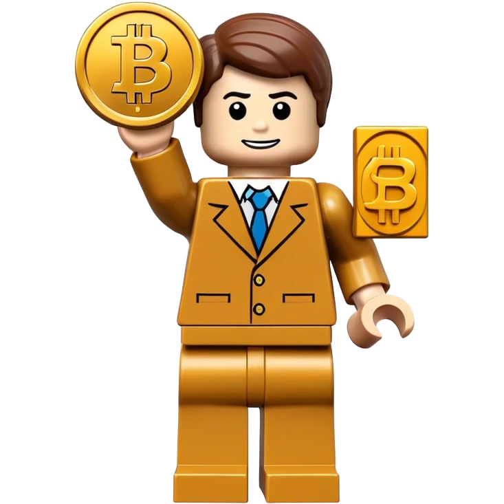 lego homme bitcoin emoji