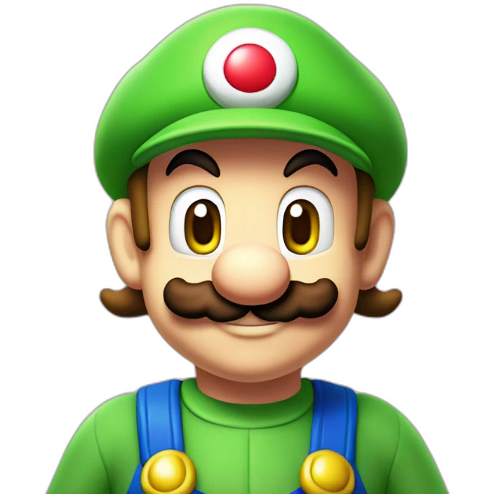 Mario luigi in love toadette emoji