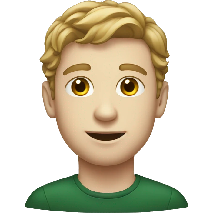 young irish man emoji