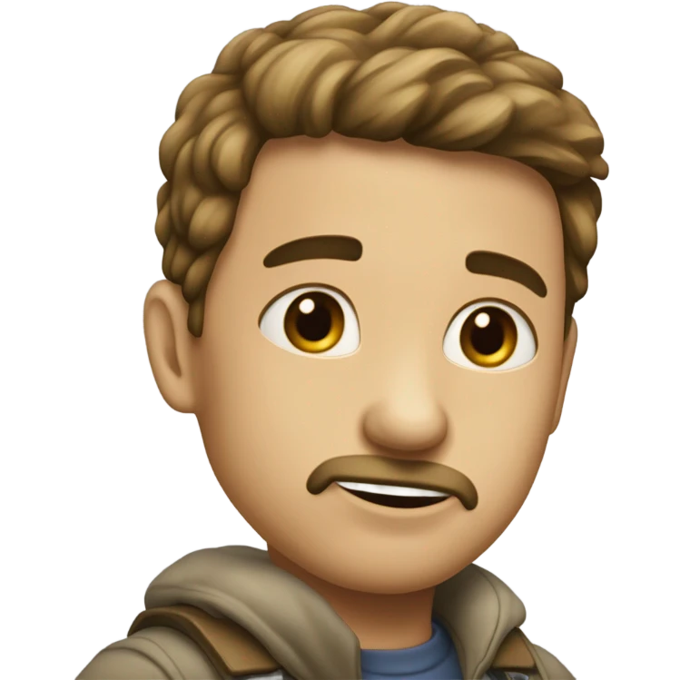 девочка блондинка стоит спиной с рюкзаком emoji
