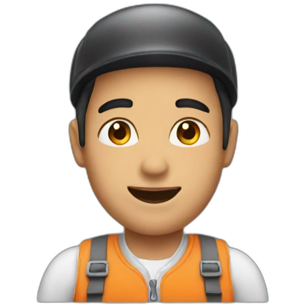  delivery rider emoji