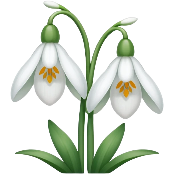 double snowdrop emoji