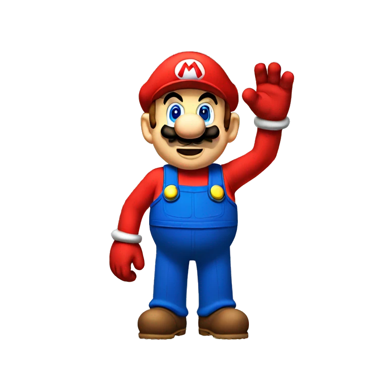 tall mario emoji
