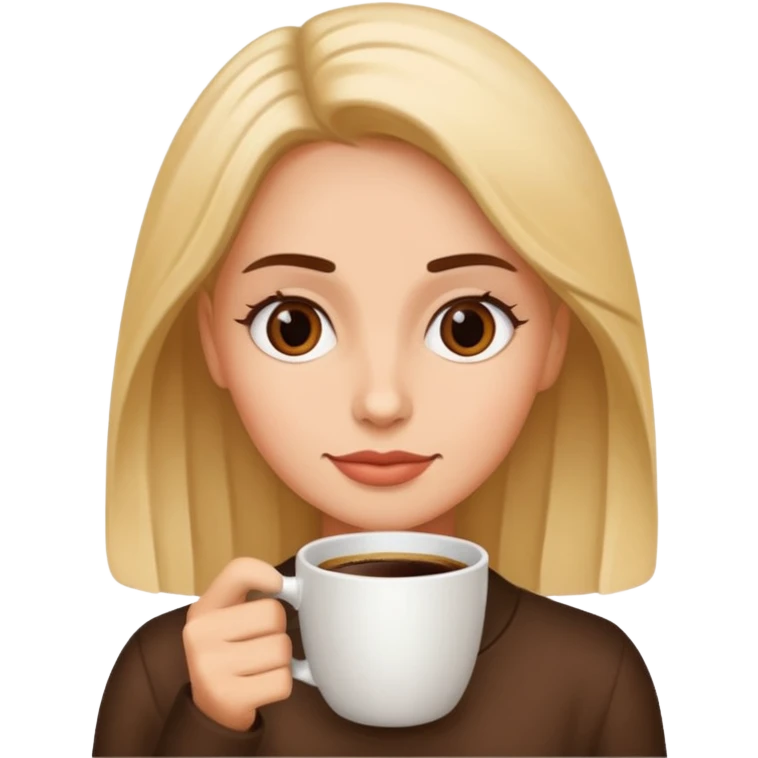 A woman who can read your coffee cup emoji