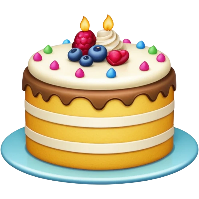 Cute cloth with cake emoji