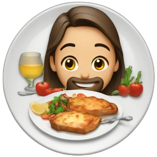 Have dinner emoji