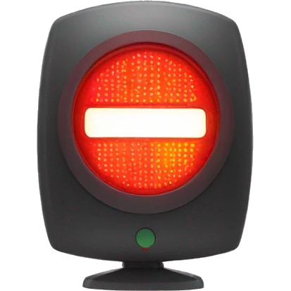 Red light therapy panel emoji