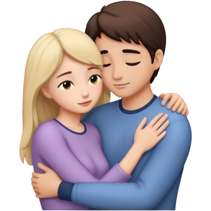 intimate moment between lovers emoji