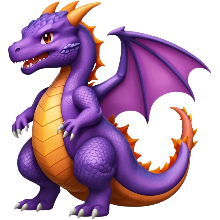 purple charizard emoji