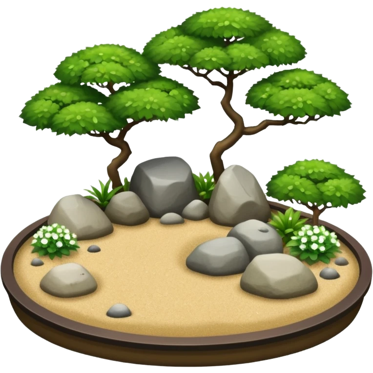 Japanese garden  emoji
