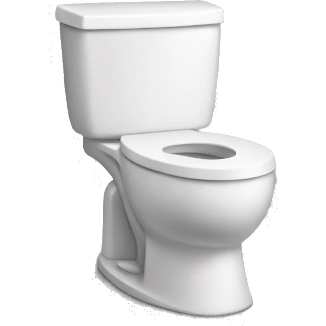 toilet with a head sticking out emoji