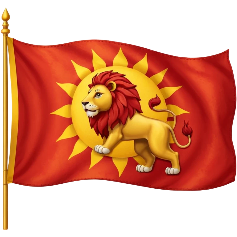 پرچم شیر و  خورشید emoji