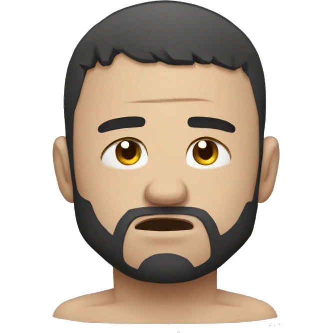 mma fighter holding his head in pain emoji