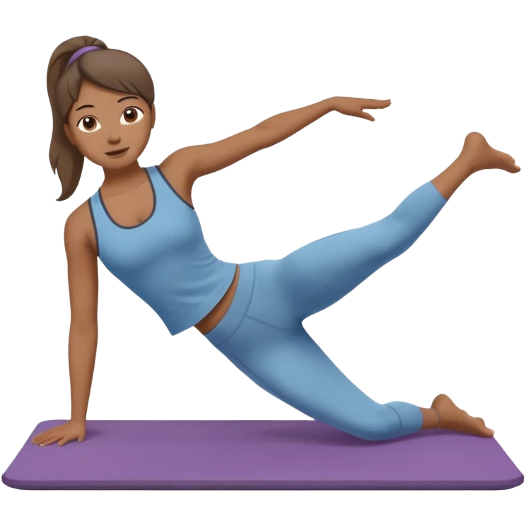 Mat pilates emoji