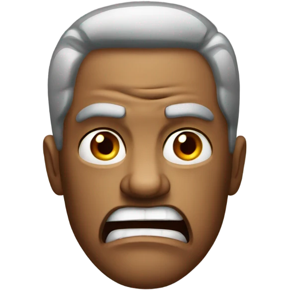 Man angry emoji