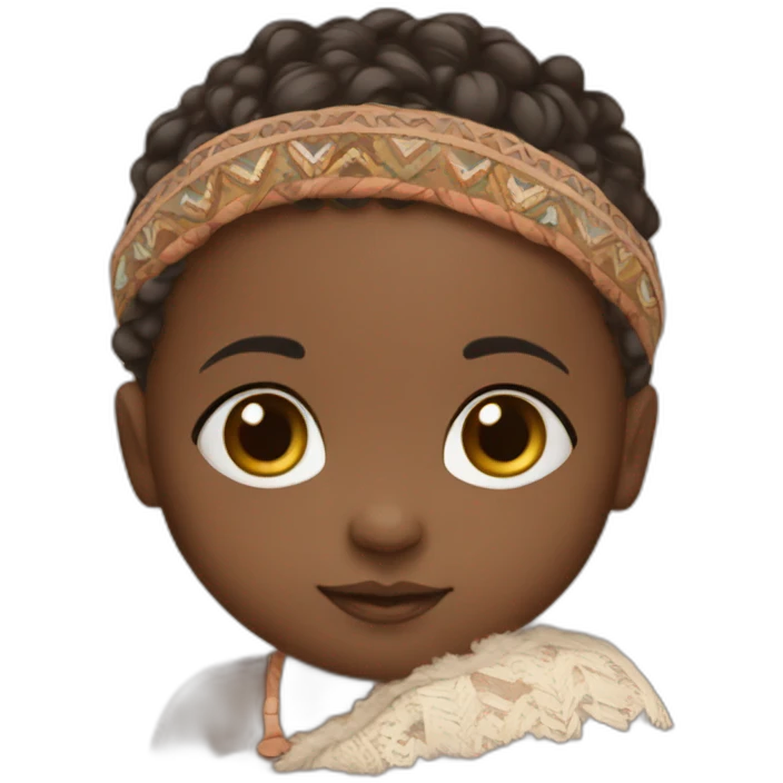 Newborn boho emoji